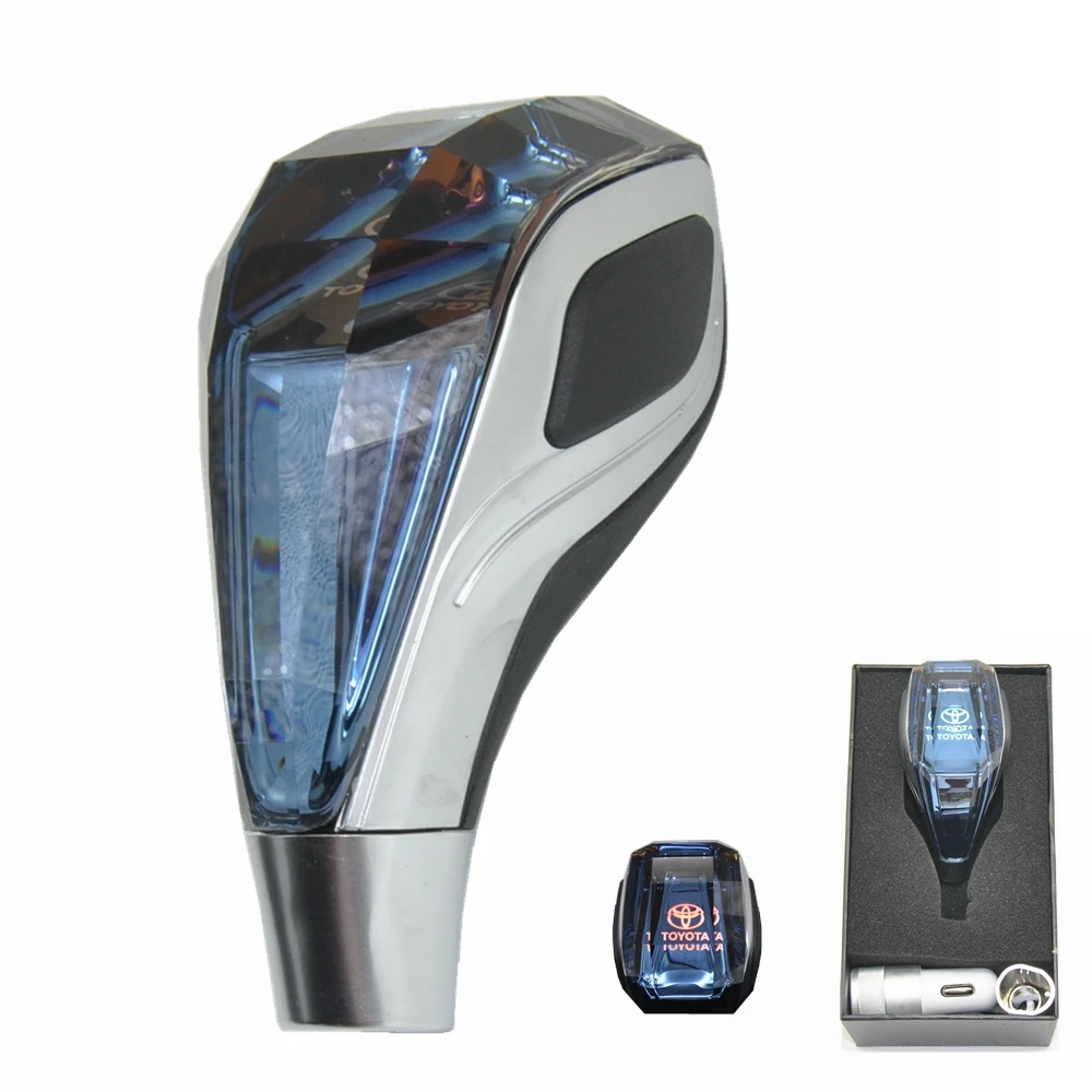 Car Universal LED Induction Light Crystal Handles Gear Shift Knob Lever Stick Head Gradient Light DIY Logo
Car Universal LED Induction Light Crystal Handles Gear Shift Knob Lever Stick Head Gradient Light DIY Logo