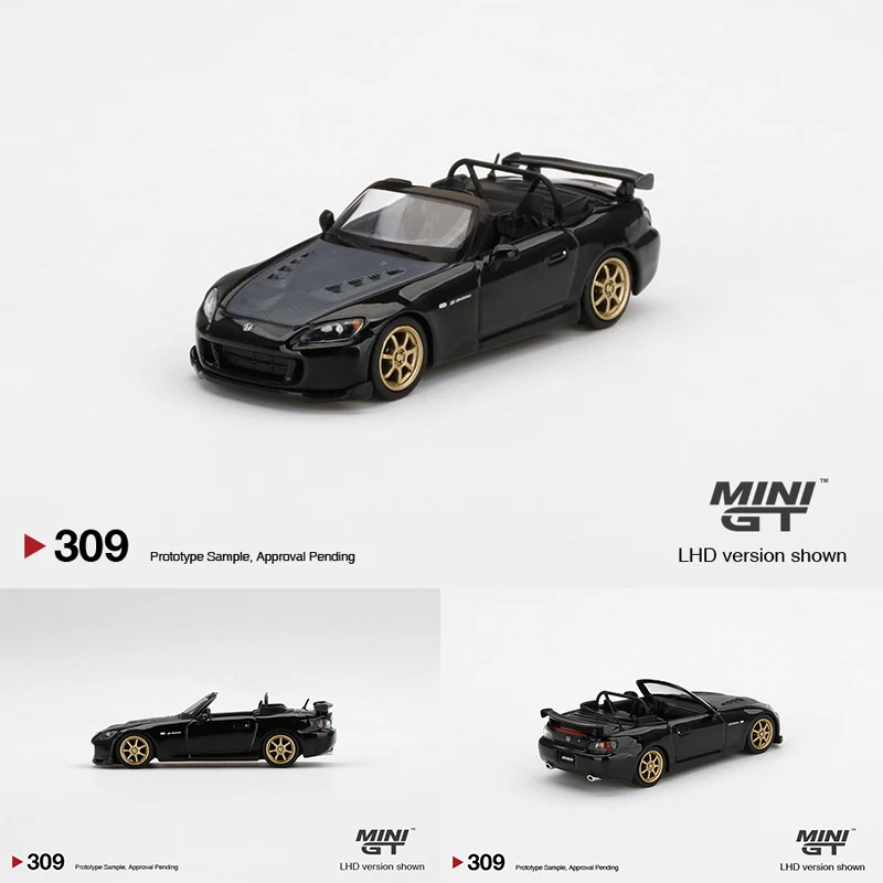 MINI GT 1:64 S2000 S2K AP2 Mugen Type S Berlina Black Carbon Front Cover Alloy Diorama Car Model Collection Miniature Carros 309
MINI GT 1:64 S2000 S2K AP2 Mugen Type S Berlina Black Carbon Front Cover Alloy Diorama Car Model Collection Miniature Carros 309