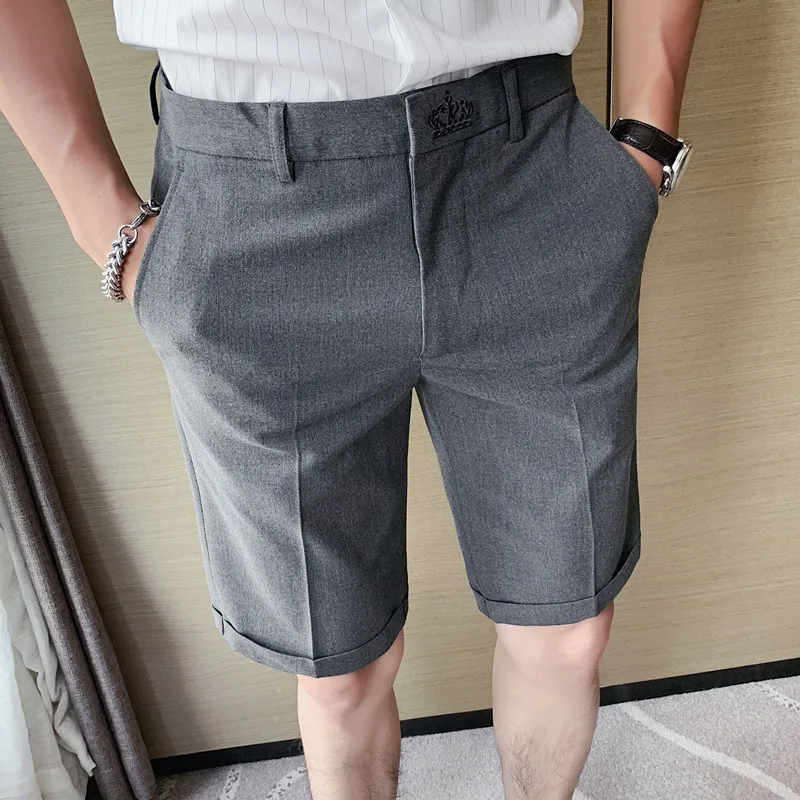 Шорты Мужские приталенные, модные короткие штаны с вышивкой, пятиконечные, для воркаута, Корейская версия, летние
Шорты Мужские приталенные, модные короткие штаны с вышивкой, пятиконечные, для воркаута, Корейская версия, летние