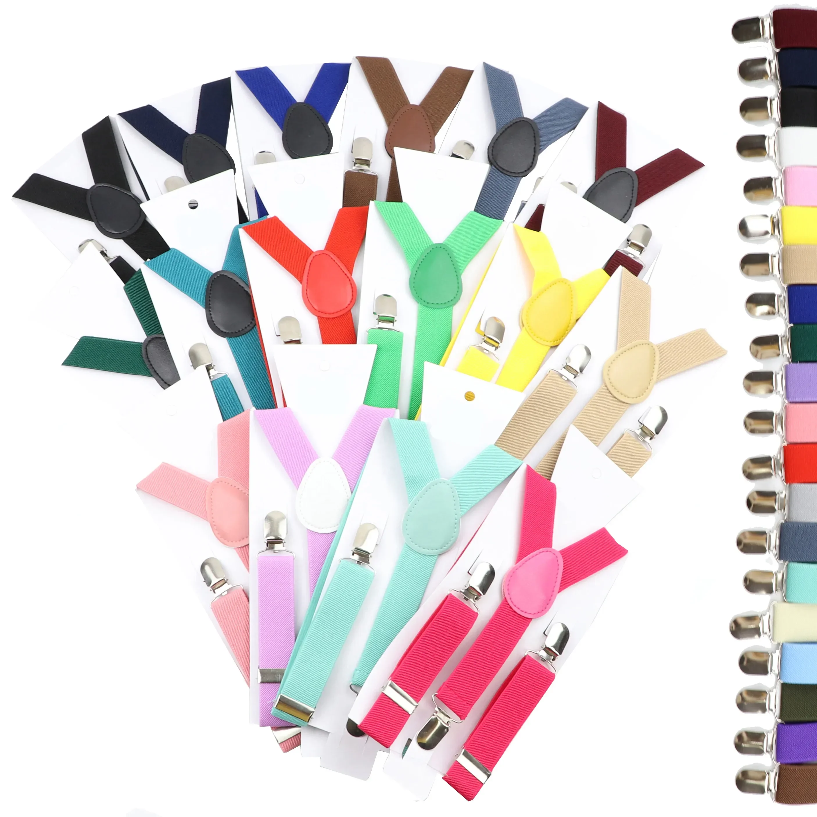 Подтяжки для детей, цвет синий/розовый, регулируемые, из эластичной кожи 
Подтяжки для детей, цвет синий/розовый, регулируемые, из эластичной кожи