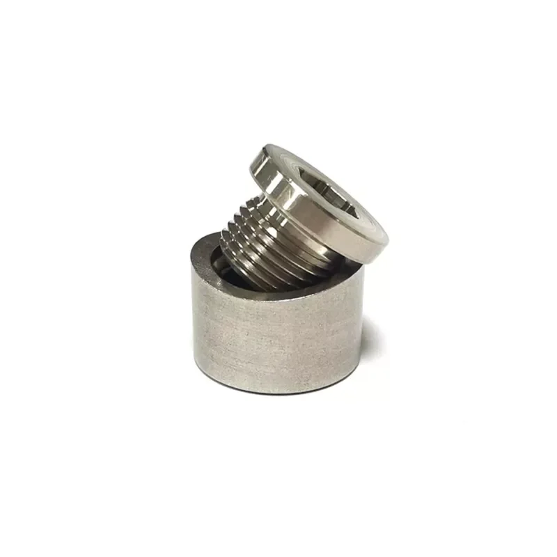 D7YA M18X1.5 O2 Oxygen Sensor Bung Stepped Style Mounting Wideband Solder Bung and Plugs Nut Stepped Cap Fittings Weld Bung
D7YA M18X1.5 O2 Oxygen Sensor Bung Stepped Style Mounting Wideband Solder Bung and Plugs Nut Stepped Cap Fittings Weld Bung