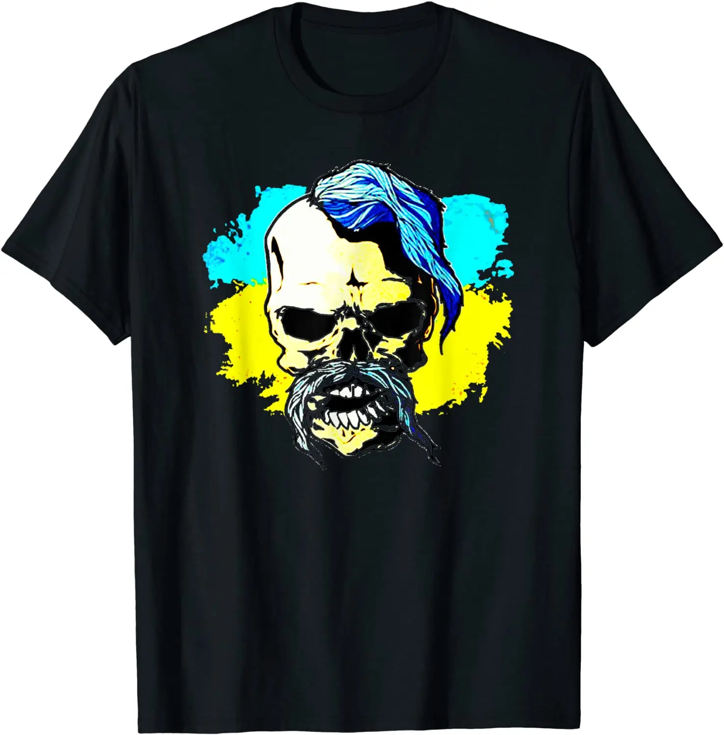 Ukrainian Flag Cossack Skull Perfect For Ukraine Lovers T-Shirt. Premium Cotton Short Sleeve O-Neck Mens T Shirt New S-3XL
Ukrainian Flag Cossack Skull Perfect For Ukraine Lovers T-Shirt. Premium Cotton Short Sleeve O-Neck Mens T Shirt New S-3XL