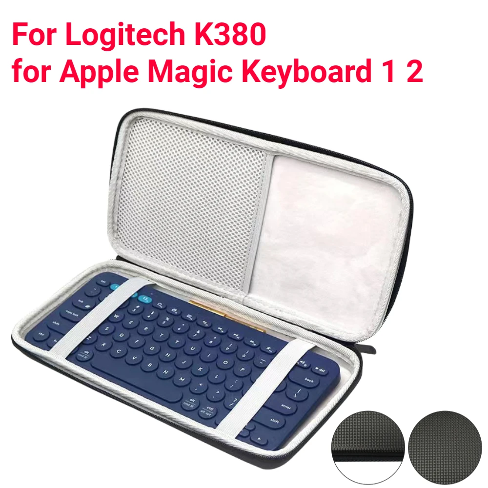 Ultra-thin EVA Keyboard Bag for Logitech K380 For Apple Magic Keyboard 1 2 Black Fashion Hardshell Storage Case Carrying Box
Ultra-thin EVA Keyboard Bag for Logitech K380 For Apple Magic Keyboard 1 2 Black Fashion Hardshell Storage Case Carrying Box
