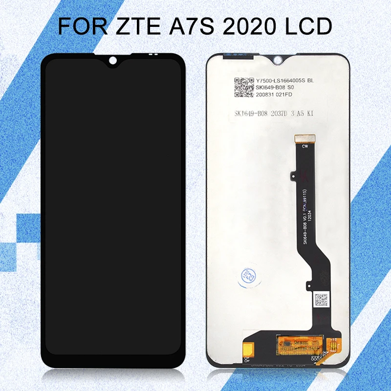 6.5 Inch Display For ZTE Blade A7s 2020 LCD Touch Screen Digitizer Assembly Replacement With Tools
6.5 Inch Display For ZTE Blade A7s 2020 LCD Touch Screen Digitizer Assembly Replacement With Tools
