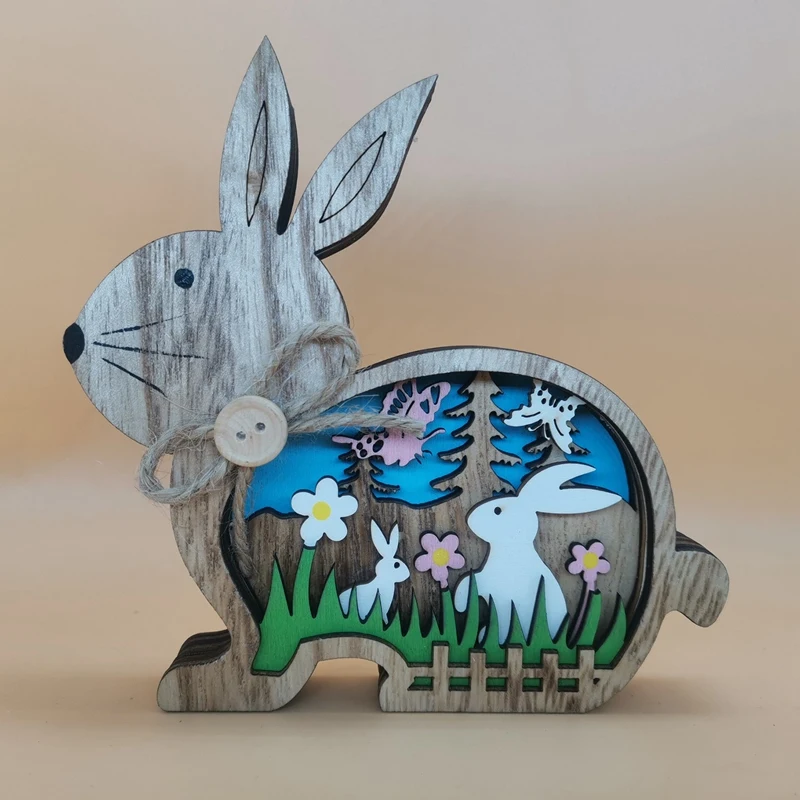 Easter Decoration For Home Wooden Easter Bunny Easter Craft Easter Bunny Ornament Easter Decor
Easter Decoration For Home Wooden Easter Bunny Easter Craft Easter Bunny Ornament Easter Decor