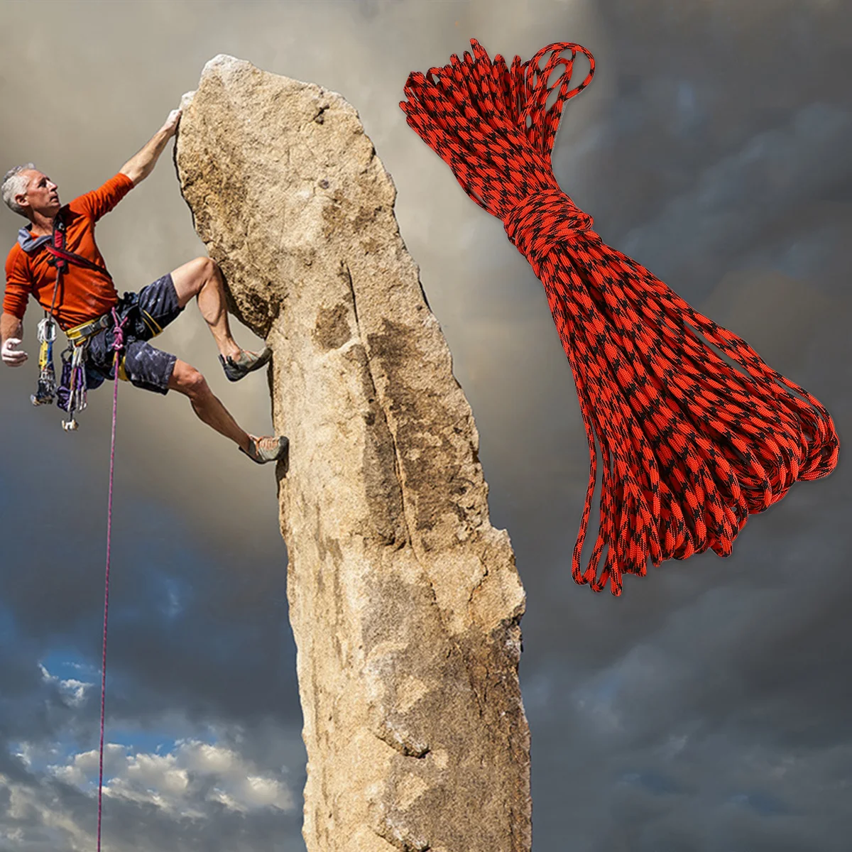 Rope Tent Ropes Camping Guyline Climbing Cord Guide Escape Rappelling Parachute Gym Tarp Tensioners String Bungee Survival
Rope Tent Ropes Camping Guyline Climbing Cord Guide Escape Rappelling Parachute Gym Tarp Tensioners String Bungee Survival