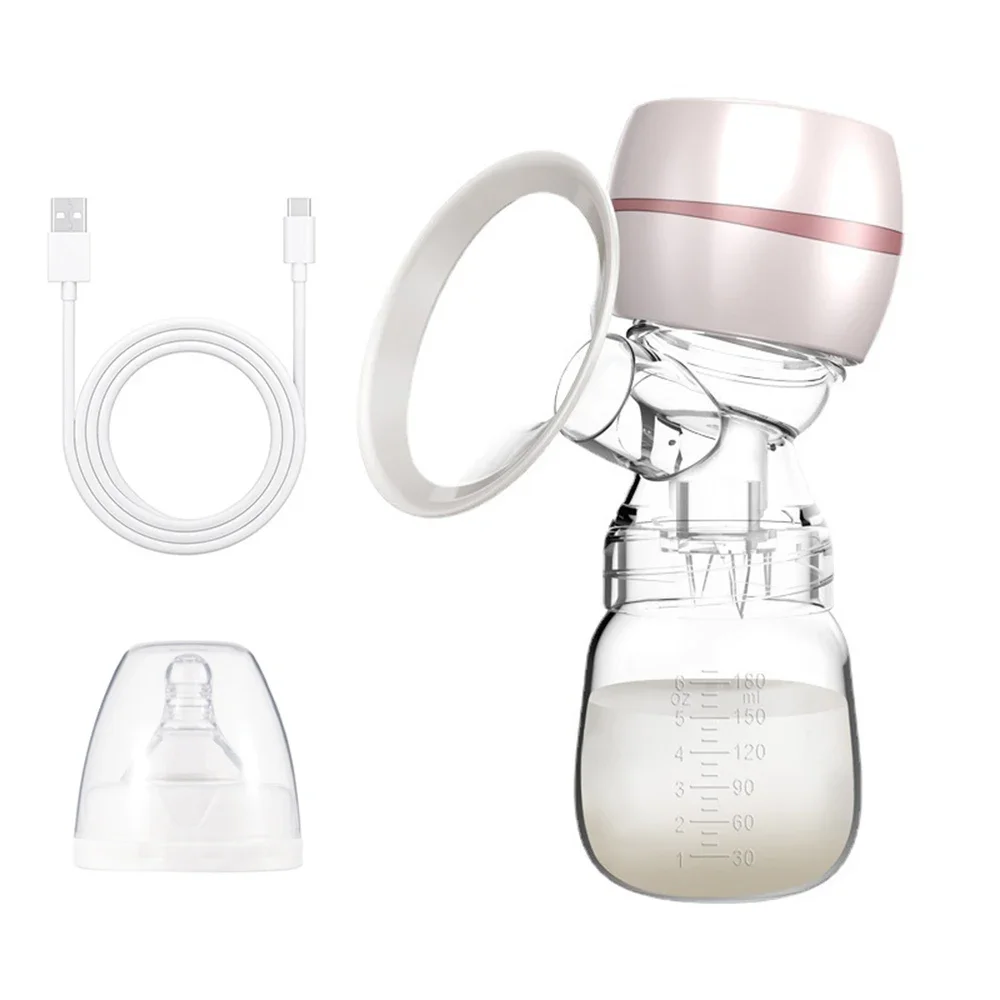 New Portable Electric Breast Pump Breast Pump with LED Screen Milk Puller for Breastfeeding Low Noise 180ml Milk Bottle BPA-free
New Portable Electric Breast Pump Breast Pump with LED Screen Milk Puller for Breastfeeding Low Noise 180ml Milk Bottle BPA-free