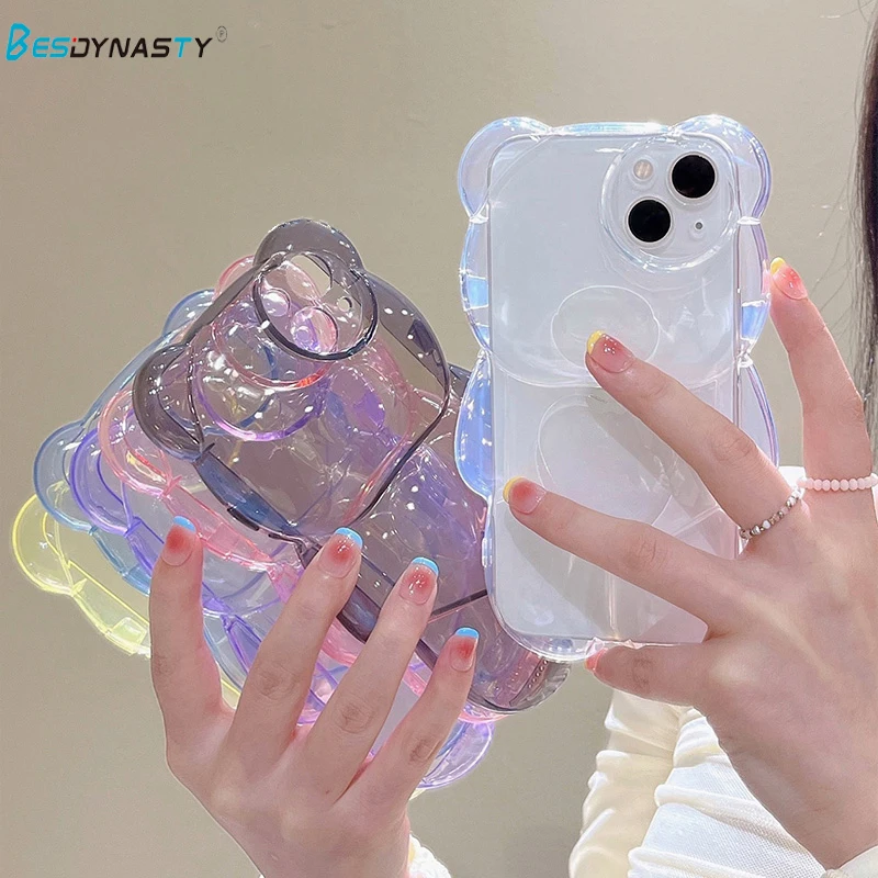 Чехол для телефона BESD с 3D рисунком медведя для IPhone 14 Plus Pro Max, корейский защитный чехол с объективом в форме сердца для Iphone 14
Чехол для телефона BESD с 3D рисунком медведя для IPhone 14 Plus Pro Max, корейский защитный чехол с объективом в форме сердца для Iphone 14