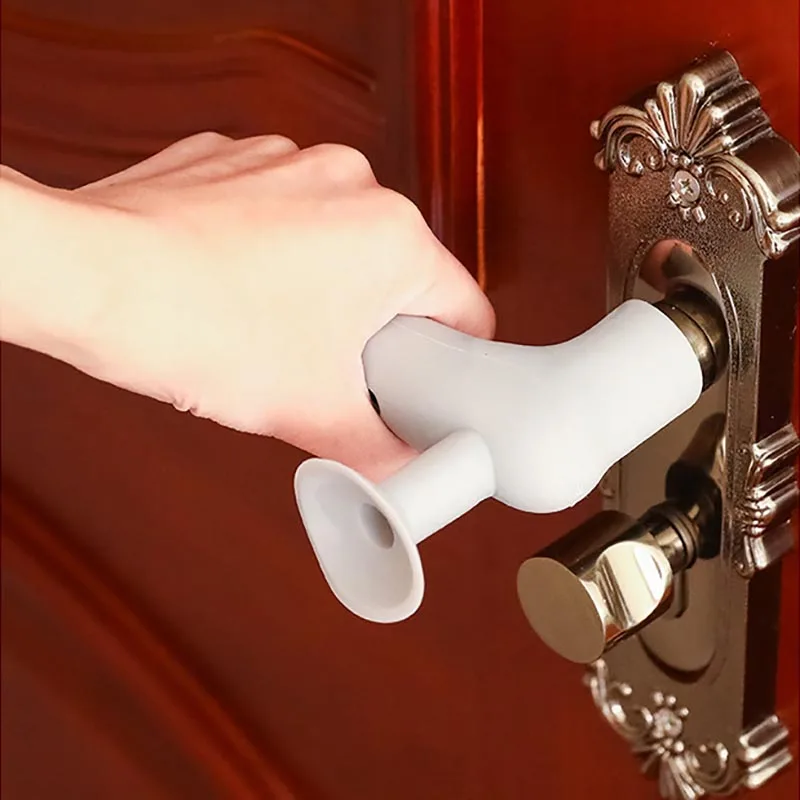 Handles for Doors Silicone Door Knob Cover Suction Cup Mat Thicken Anti-collision For Baby Wall Door Handle Glove For Home
Handles for Doors Silicone Door Knob Cover Suction Cup Mat Thicken Anti-collision For Baby Wall Door Handle Glove For Home