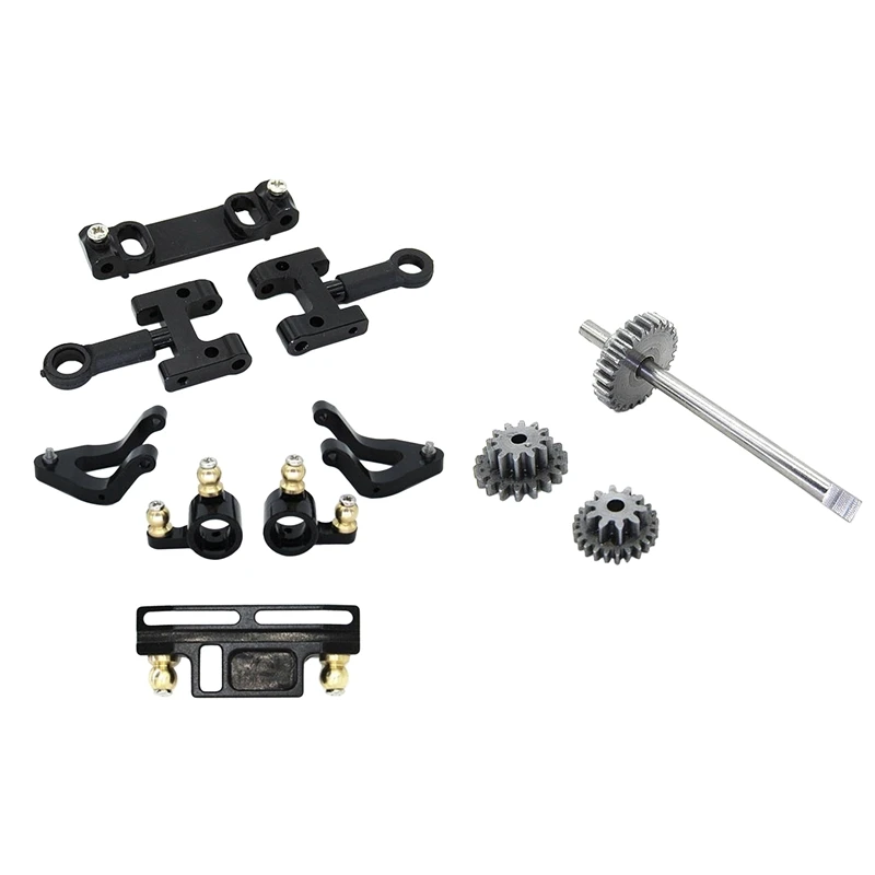1 Set Car Upper Lower Swing Arm Steering Cup Knuckle Set & 1 Set Car Transmission Gearbox Gear Set
1 Set Car Upper Lower Swing Arm Steering Cup Knuckle Set & 1 Set Car Transmission Gearbox Gear Set