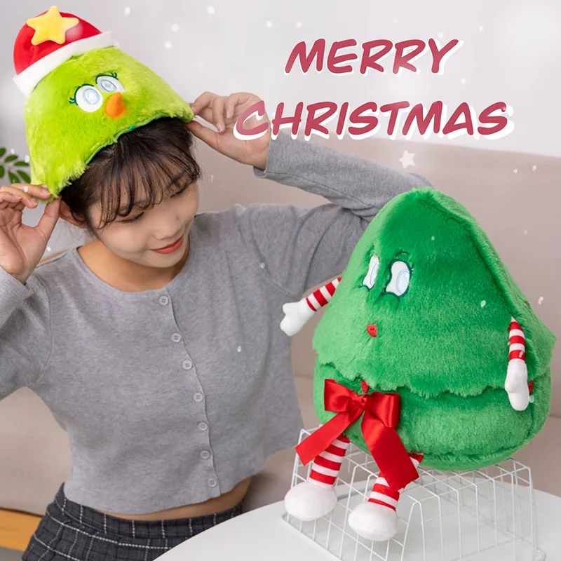 45CM Cute Christmas Tree Removable Hat Assemble Toy Intresting Xmas Gifts Festival Decor Stuffed Soft Plant Pillow
45CM Cute Christmas Tree Removable Hat Assemble Toy Intresting Xmas Gifts Festival Decor Stuffed Soft Plant Pillow