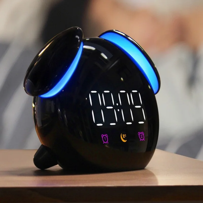 Silent Intelligent Clock Creative Mini Digita Clock Bedside Clock Children's Student Alarm Luminous Kid Gift Cartoon Personality
Silent Intelligent Clock Creative Mini Digita Clock Bedside Clock Children's Student Alarm Luminous Kid Gift Cartoon Personality