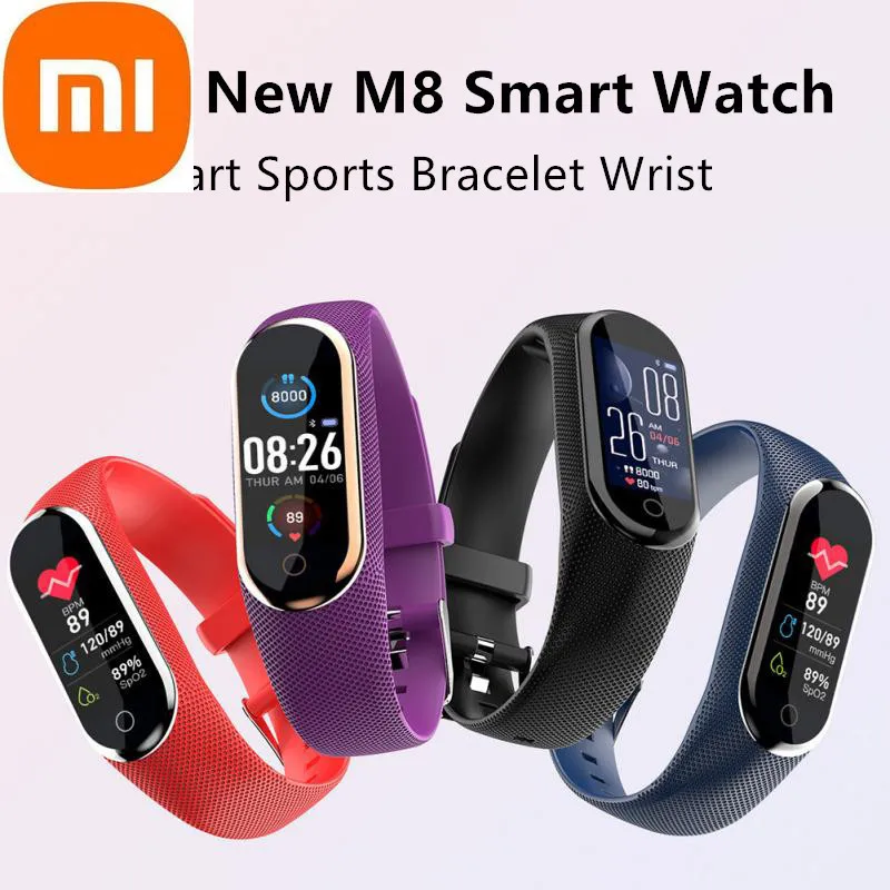 XIAOMI New M8 Smart Watch Men Women Sport Fitness Smartwatche Bracelet Bluetooth Pedometer Heart Rate Blood Oxygen Smartwatch
XIAOMI New M8 Smart Watch Men Women Sport Fitness Smartwatche Bracelet Bluetooth Pedometer Heart Rate Blood Oxygen Smartwatch