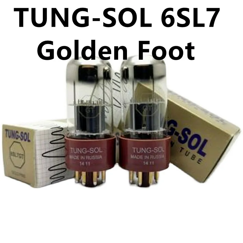 Vacuum Tube TUNG-SOL 6SL7 Golden Foot Replace 6N9P 6H9 5691 Factory Test And Match
Vacuum Tube TUNG-SOL 6SL7 Golden Foot Replace 6N9P 6H9 5691 Factory Test And Match