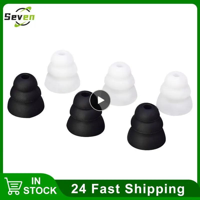 Fashionable Enhanced Audio Quality Three Layer Headset Silicone Sleeve Protected In-ear Headphones Earplugs Versatile Convenient
Fashionable Enhanced Audio Quality Three Layer Headset Silicone Sleeve Protected In-ear Headphones Earplugs Versatile Convenient