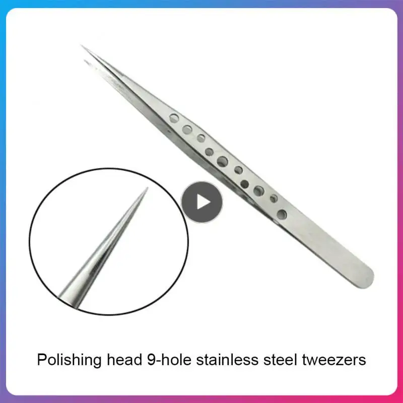 

13 Type Eyebrow Tweezer Professional Stainless Steel Eyebrow Face Nose Hair Clip Remover Tool Beauty Slanted Puller Makeup Tool