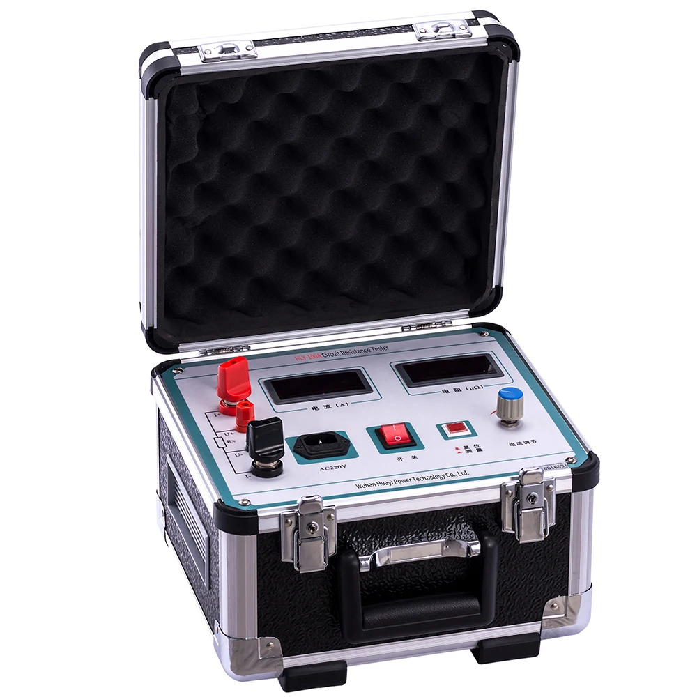 100A 200A Digital Loop Resistance Meter Micro Ohm Meter Contact Resistance Tester
100A 200A Digital Loop Resistance Meter Micro Ohm Meter Contact Resistance Tester