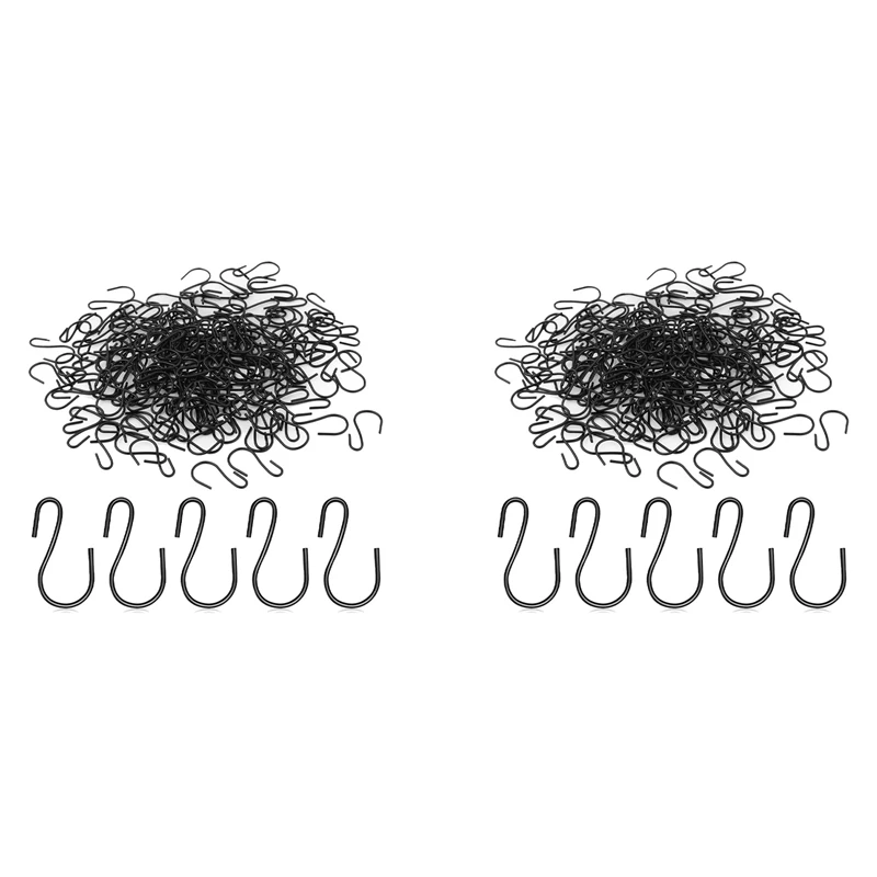 240Pcs 1-Inch Mini S-Shaped Hook, S-Shaped Hook, Small S-Shaped Hook, Metal Mini Decorative Hook, For Crafts(Black)
240Pcs 1-Inch Mini S-Shaped Hook, S-Shaped Hook, Small S-Shaped Hook, Metal Mini Decorative Hook, For Crafts(Black)