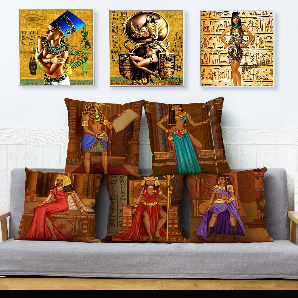 Античная египетская Клеопатра наволочка с принтом Тотем 45*45 Квадратные наволочки бежевые льняные подушки Чехлы для дивана
Античная египетская Клеопатра наволочка с принтом Тотем 45*45 Квадратные наволочки бежевые льняные подушки Чехлы для дивана