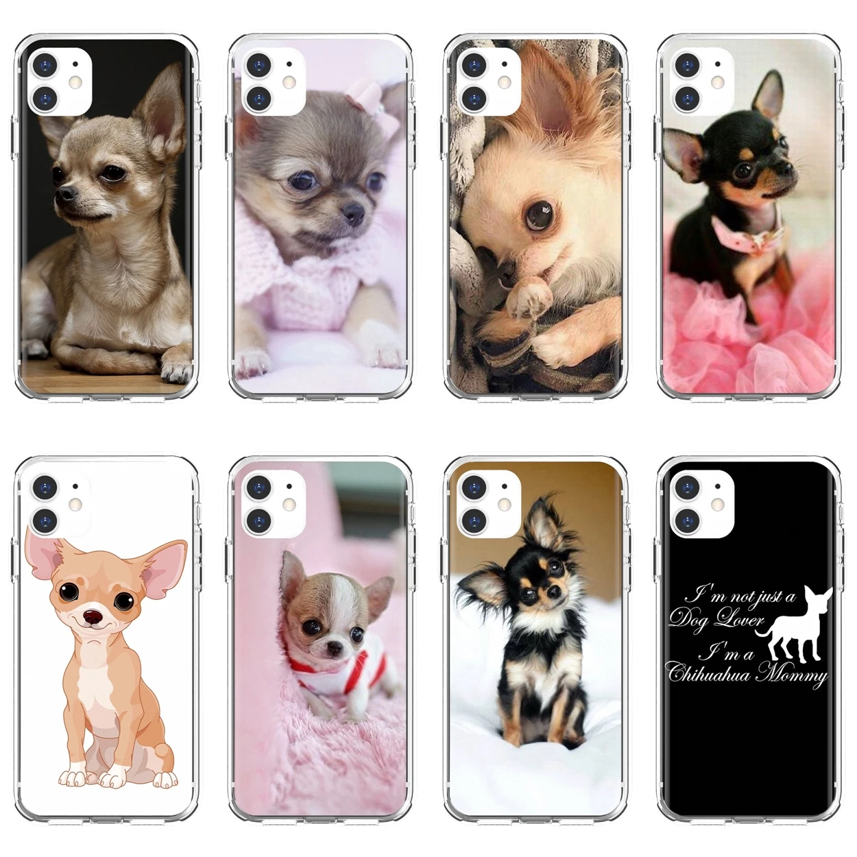 For iPhone 10 11 12 13 Mini Pro 4S 5S SE 5C 6 6S 7 8 X XR XS Plus Max 2020 Soft Cover Bag Chihuahua-dog-puppy 
For iPhone 10 11 12 13 Mini Pro 4S 5S SE 5C 6 6S 7 8 X XR XS Plus Max 2020 Soft Cover Bag Chihuahua-dog-puppy