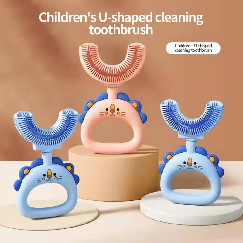 1/2PCS Children's Toothbrush U-shaped Silicone Toothbrush Mouth-mounted Baby 2-6 Years Old Food-grade Soft-bristled Oral Care
1/2PCS Children's Toothbrush U-shaped Silicone Toothbrush Mouth-mounted Baby 2-6 Years Old Food-grade Soft-bristled Oral Care