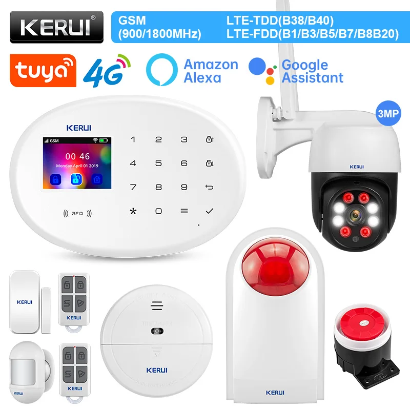 W204 110DB WIFI GSM 8 Groups Alarm System Tuya Smart App Control Security Protection Smart Home 8 Language Selection Accurate
W204 110DB WIFI GSM 8 Groups Alarm System Tuya Smart App Control Security Protection Smart Home 8 Language Selection Accurate