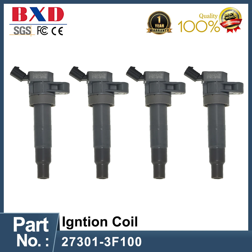 1/4 шт. 27301-3F100 273013F100 UF-611 Катушка зажигания для Hyundai Equus Genesis Tucson Sonata Kia sorking Forte Sorento
1/4 шт. 27301-3F100 273013F100 UF-611 Катушка зажигания для Hyundai Equus Genesis Tucson Sonata Kia sorking Forte Sorento