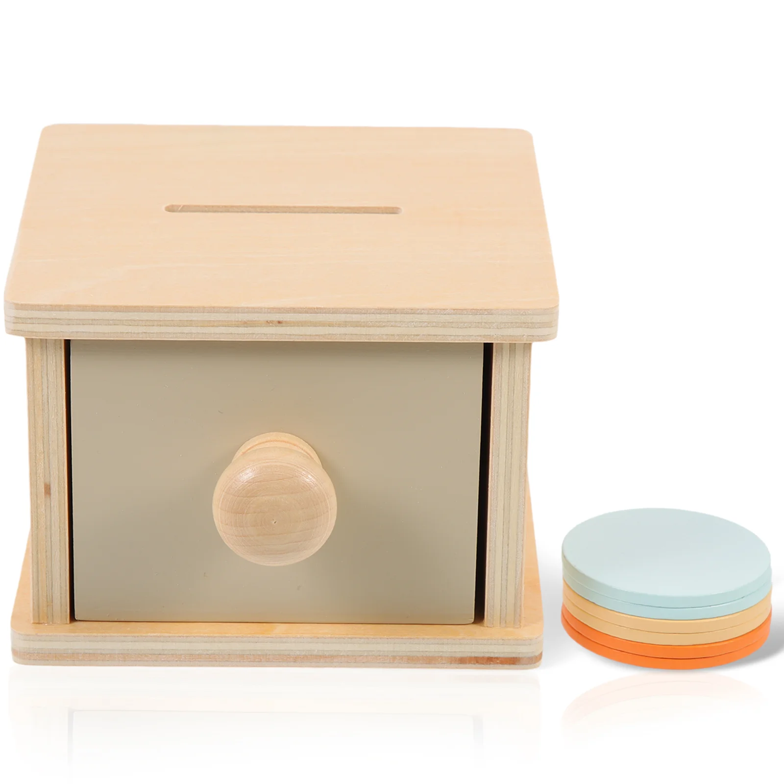 Matching Shapes Blocks Coin Box Toy Kids Educational Toys Object Permanence Babies
Matching Shapes Blocks Coin Box Toy Kids Educational Toys Object Permanence Babies