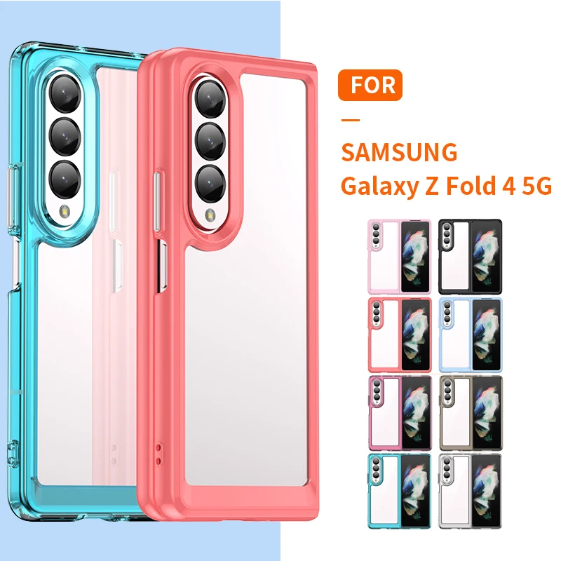 For Cover Samsung Z Fold 4 Case Samsung Galaxy Z Fold 4 5G Capas Back Transparent Colour Clear For Fundas Samsung Z Fold4 Fold 4
For Cover Samsung Z Fold 4 Case Samsung Galaxy Z Fold 4 5G Capas Back Transparent Colour Clear For Fundas Samsung Z Fold4 Fold 4