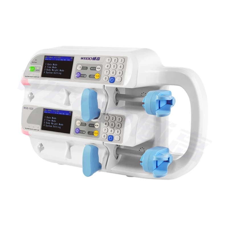 Automatic Medical Double Channel Syringe Pump Infusion Electric Injection Syringe Pump
Automatic Medical Double Channel Syringe Pump Infusion Electric Injection Syringe Pump