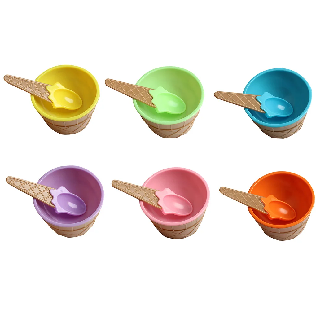 New 1Set Kids Ice Cream Bowl Spoon Set Durable Children Gifts Lovely Dessert Bowl DIY Ice Cream Tools icecream bowl+spoon
New 1Set Kids Ice Cream Bowl Spoon Set Durable Children Gifts Lovely Dessert Bowl DIY Ice Cream Tools icecream bowl+spoon
