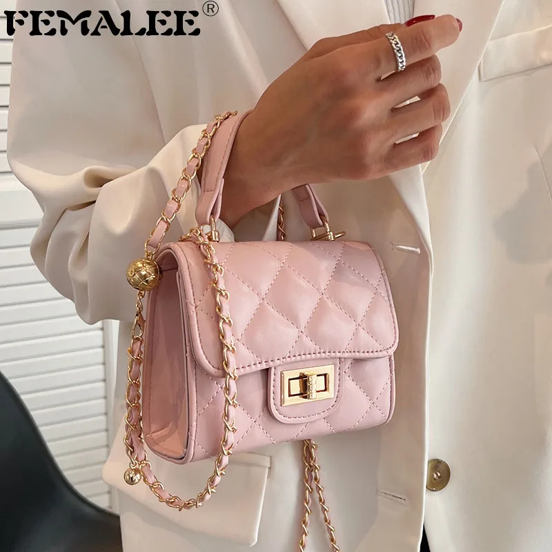 Chains Luxury Rhombus Small Candy Color Women Bags Diamond Lattice Shoulder Messenger Purses 2022 Designer Handbags for Women
Chains Luxury Rhombus Small Candy Color Women Bags Diamond Lattice Shoulder Messenger Purses 2022 Designer Handbags for Women