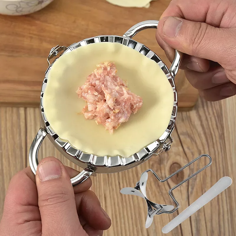 Stainless Steel Dumpling Maker Wraper Dough Cutter Pie Ravioli Dumpling Mould Stuffed Meat Spoon Kitchen Tools
Stainless Steel Dumpling Maker Wraper Dough Cutter Pie Ravioli Dumpling Mould Stuffed Meat Spoon Kitchen Tools