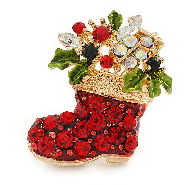 Christmas Collection Brooch Pin High-end Christmas Boots Socks Fashion Accessories Pins Corsage Gift
Christmas Collection Brooch Pin High-end Christmas Boots Socks Fashion Accessories Pins Corsage Gift