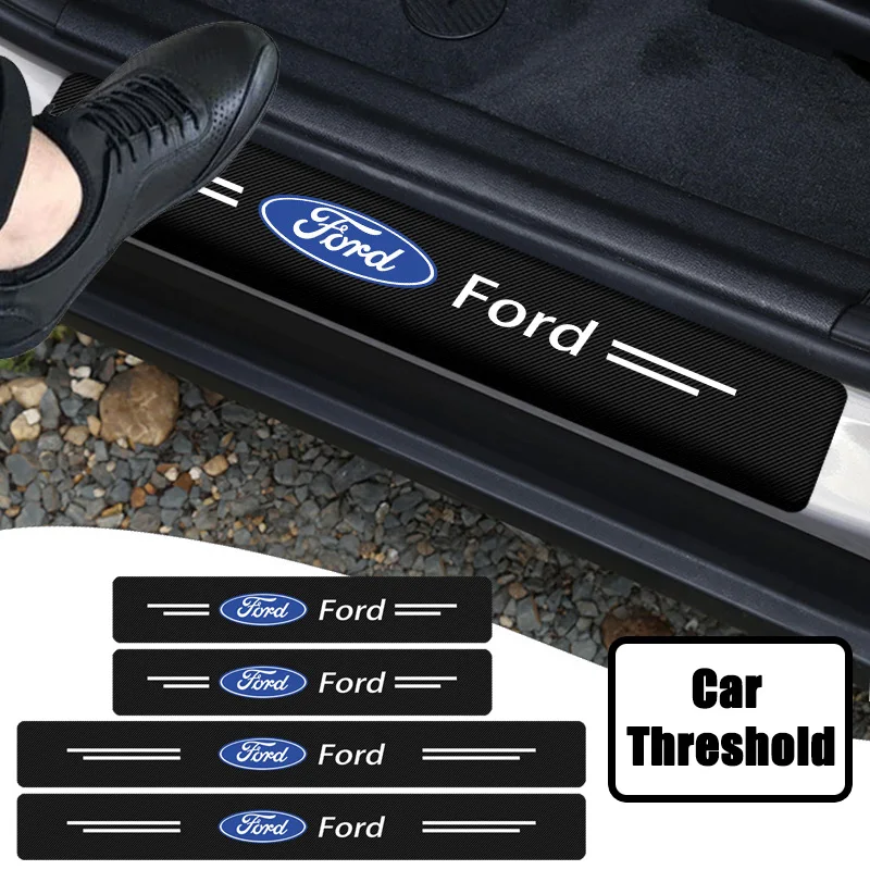 4Pcs Car Threshold Pedal Protector Carbon Fiber Stickers For Ford Focus Fiesta Mondeo Explorer Mustang Ecosport Edge Accessories
4Pcs Car Threshold Pedal Protector Carbon Fiber Stickers For Ford Focus Fiesta Mondeo Explorer Mustang Ecosport Edge Accessories