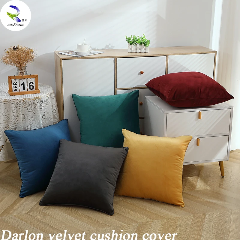 Easyum 45*45 50*50cm Cute Bench Home Decor Removable and Washable Darlon Velvet Cushion Cover Case with Zipper
Easyum 45*45 50*50cm Cute Bench Home Decor Removable and Washable Darlon Velvet Cushion Cover Case with Zipper