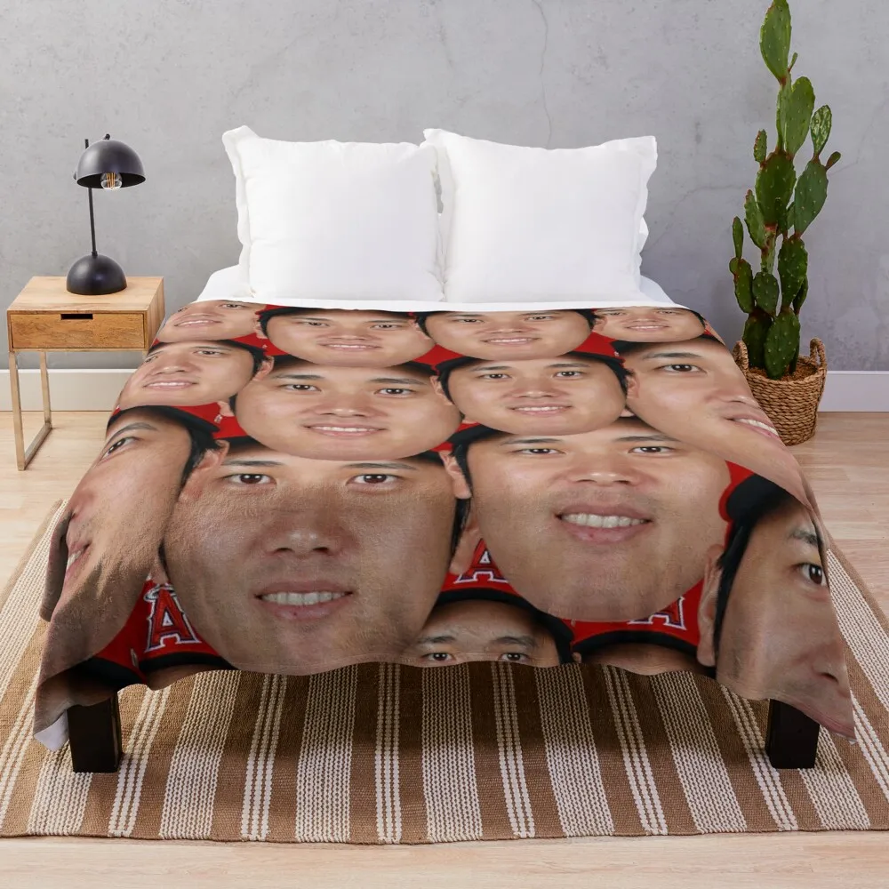 Shohei Ohtani Throw Blanket extra large blanket fuzzy blanket Nap blanket tweed blanket
Shohei Ohtani Throw Blanket extra large blanket fuzzy blanket Nap blanket tweed blanket