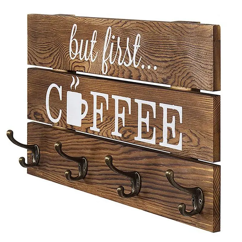 Wooden Coffee Mug Holder Mug Storage Rack Coffee Cup Wall Coffe Mug Rack Storage Rack Water Cup Upside Down Drain Wall Shelf
Wooden Coffee Mug Holder Mug Storage Rack Coffee Cup Wall Coffe Mug Rack Storage Rack Water Cup Upside Down Drain Wall Shelf