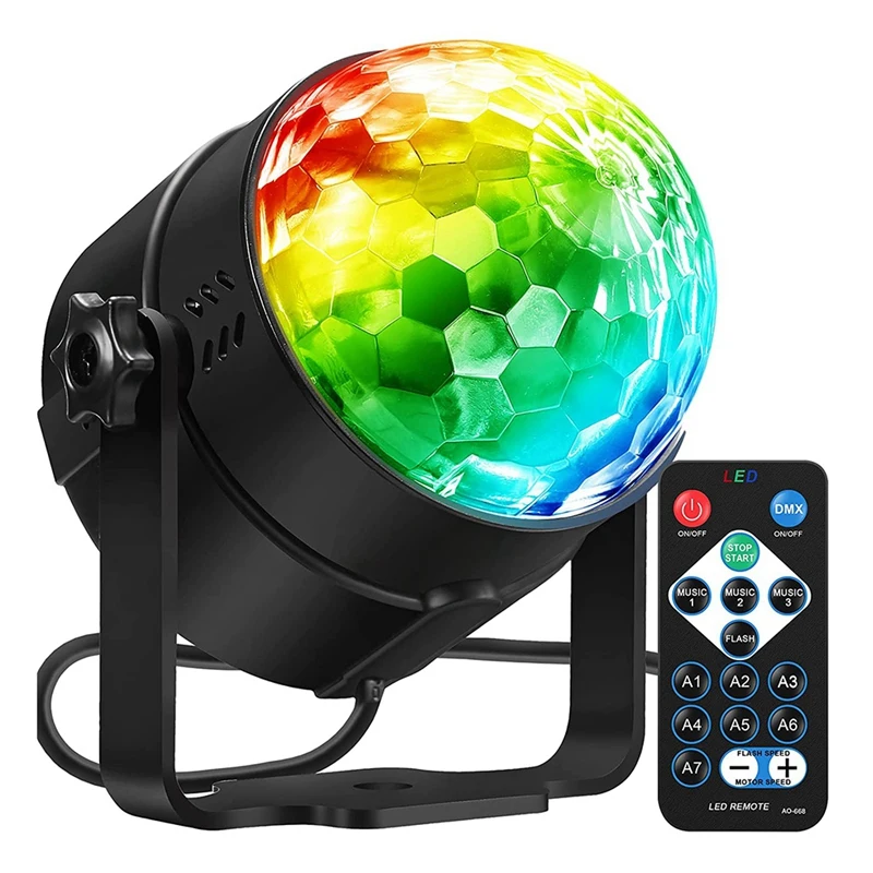 Party Lights,RGB Dj Disco Ball Light With Sound Activated&Remote Control,Stage Light For Room Dance Parties Bar,US Plug
Party Lights,RGB Dj Disco Ball Light With Sound Activated&Remote Control,Stage Light For Room Dance Parties Bar,US Plug