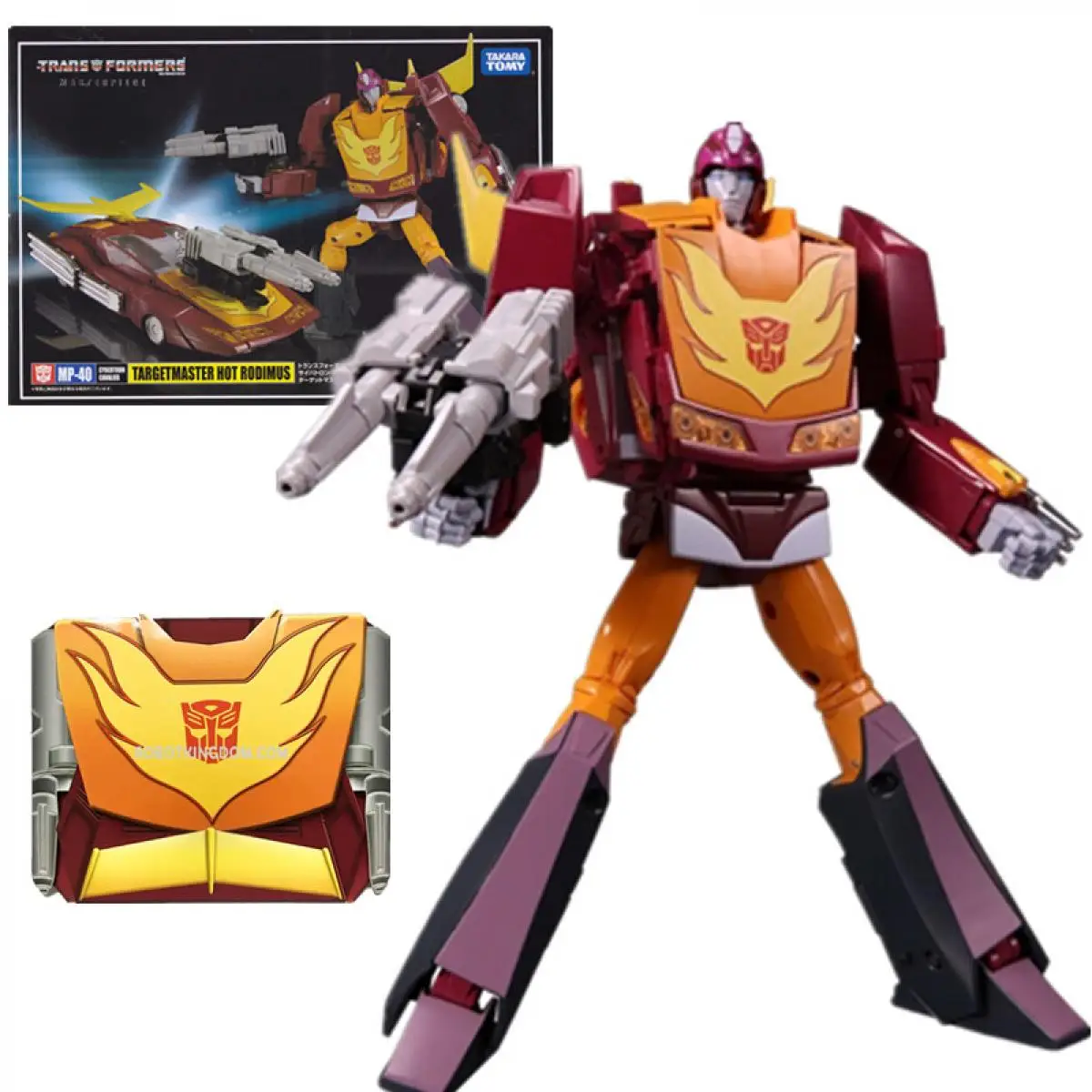Трансформеры-трансформеры TAKARA TOMY Autobot Master Hot Rod MP40, модель для мальчика на предшественнике
Трансформеры-трансформеры TAKARA TOMY Autobot Master Hot Rod MP40, модель для мальчика на предшественнике