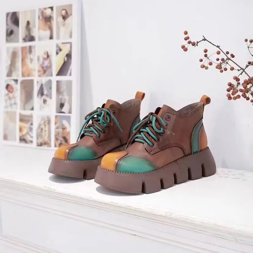 Retro Comfortable Breathable Outsole Female Shoes 2022 Autumn New Women's Casual Shoes Thick Bottom Non-slip Vulcanized Shoes 40
Retro Comfortable Breathable Outsole Female Shoes 2022 Autumn New Women's Casual Shoes Thick Bottom Non-slip Vulcanized Shoes 40