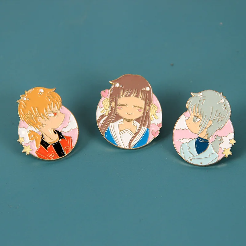 Japanese Anime Characters Jewelry Friend Gifts Fashionable Creative Cartoon Brooch Lovely Enamel Badge Clothing Accessories
Japanese Anime Characters Jewelry Friend Gifts Fashionable Creative Cartoon Brooch Lovely Enamel Badge Clothing Accessories