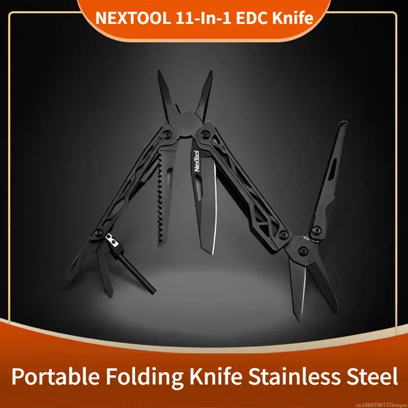 NexTool Professional Multi-tool 11-In-1 EDC Knife Pocket Knives Manual Tools Hiking Cycling Portable Scissors Survival Mini Kit
NexTool Professional Multi-tool 11-In-1 EDC Knife Pocket Knives Manual Tools Hiking Cycling Portable Scissors Survival Mini Kit