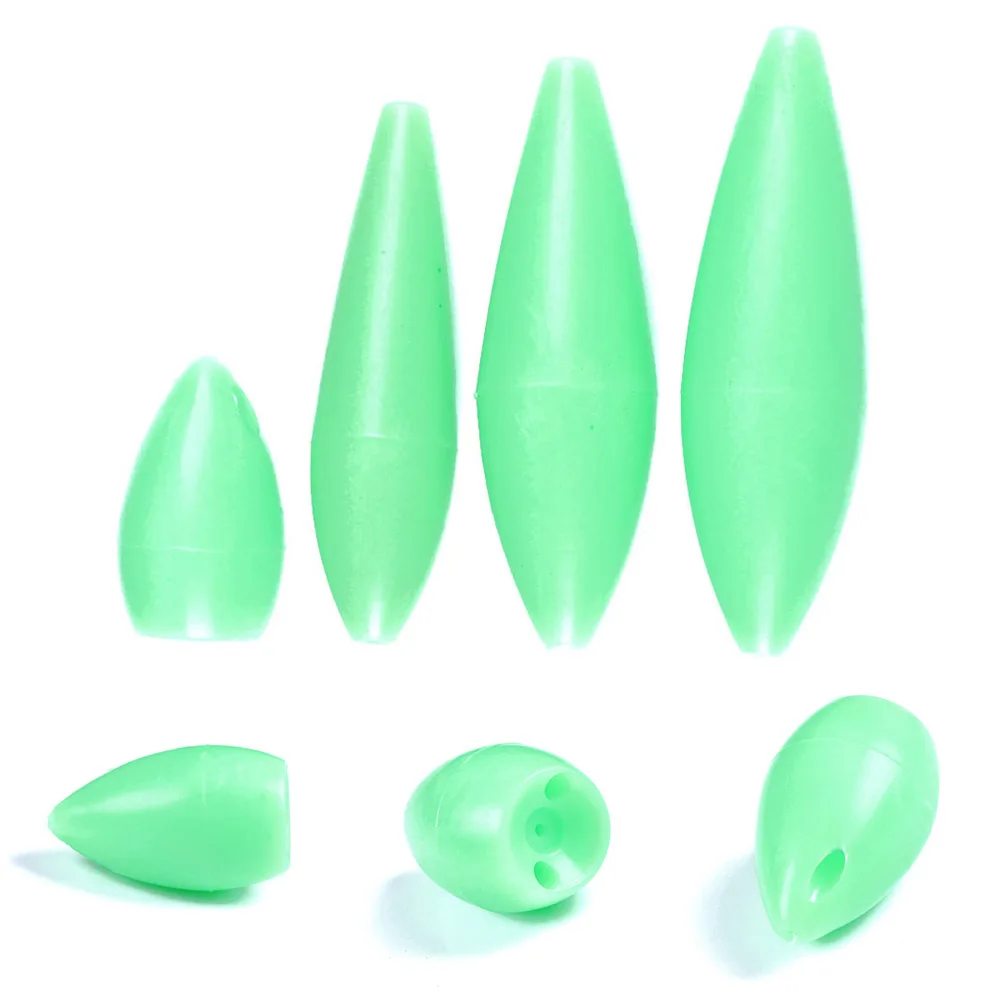 4pcs Luminous Bait Bobber Fluorescence Float Lure Glow Weighted Fishing Float Fishing Tackle Tools Accessories 29/55/59/62mm
4pcs Luminous Bait Bobber Fluorescence Float Lure Glow Weighted Fishing Float Fishing Tackle Tools Accessories 29/55/59/62mm