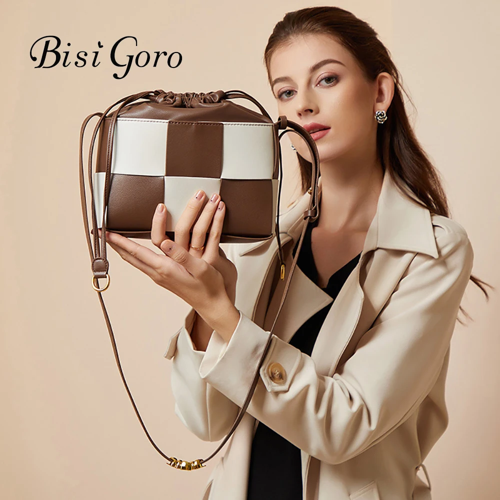 2022 New Women Bags Female Luxury Shoulder Bags Lady Plaid Colors Cowhide Genuine Leather Niche Design Tote Bucket Handbag
2022 New Women Bags Female Luxury Shoulder Bags Lady Plaid Colors Cowhide Genuine Leather Niche Design Tote Bucket Handbag