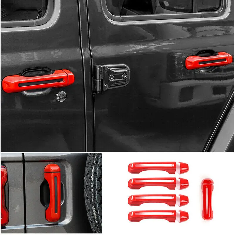 Для Jeep Wrangler JL 4DR 2018-2020 красная Боковая дверь и задняя дверь ручка рамка отделка
Для Jeep Wrangler JL 4DR 2018-2020 красная Боковая дверь и задняя дверь ручка рамка отделка