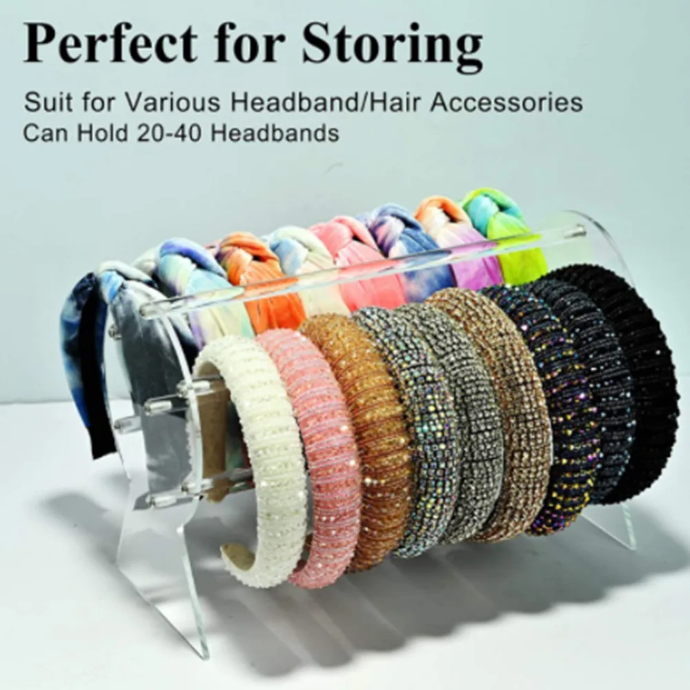 Transparent Headband Holder Acrylic Hair Band Bracelet Display Storage Rack Multipurpose Jewelry For Home Living Room Bedroom
Transparent Headband Holder Acrylic Hair Band Bracelet Display Storage Rack Multipurpose Jewelry For Home Living Room Bedroom
