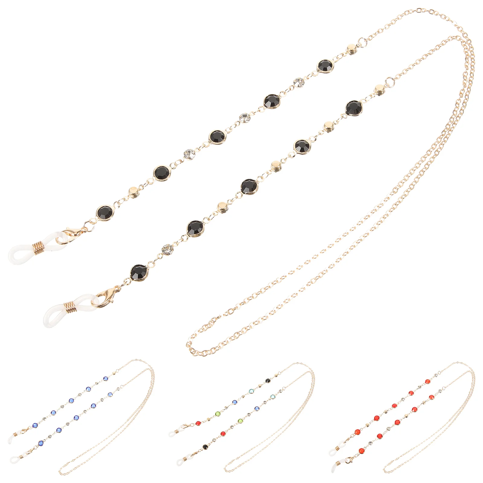 4pcs Sunglasses Holder Straps Beaded Eyeglass Chains Glasses Straps Sunglasses Chains for Women
4pcs Sunglasses Holder Straps Beaded Eyeglass Chains Glasses Straps Sunglasses Chains for Women