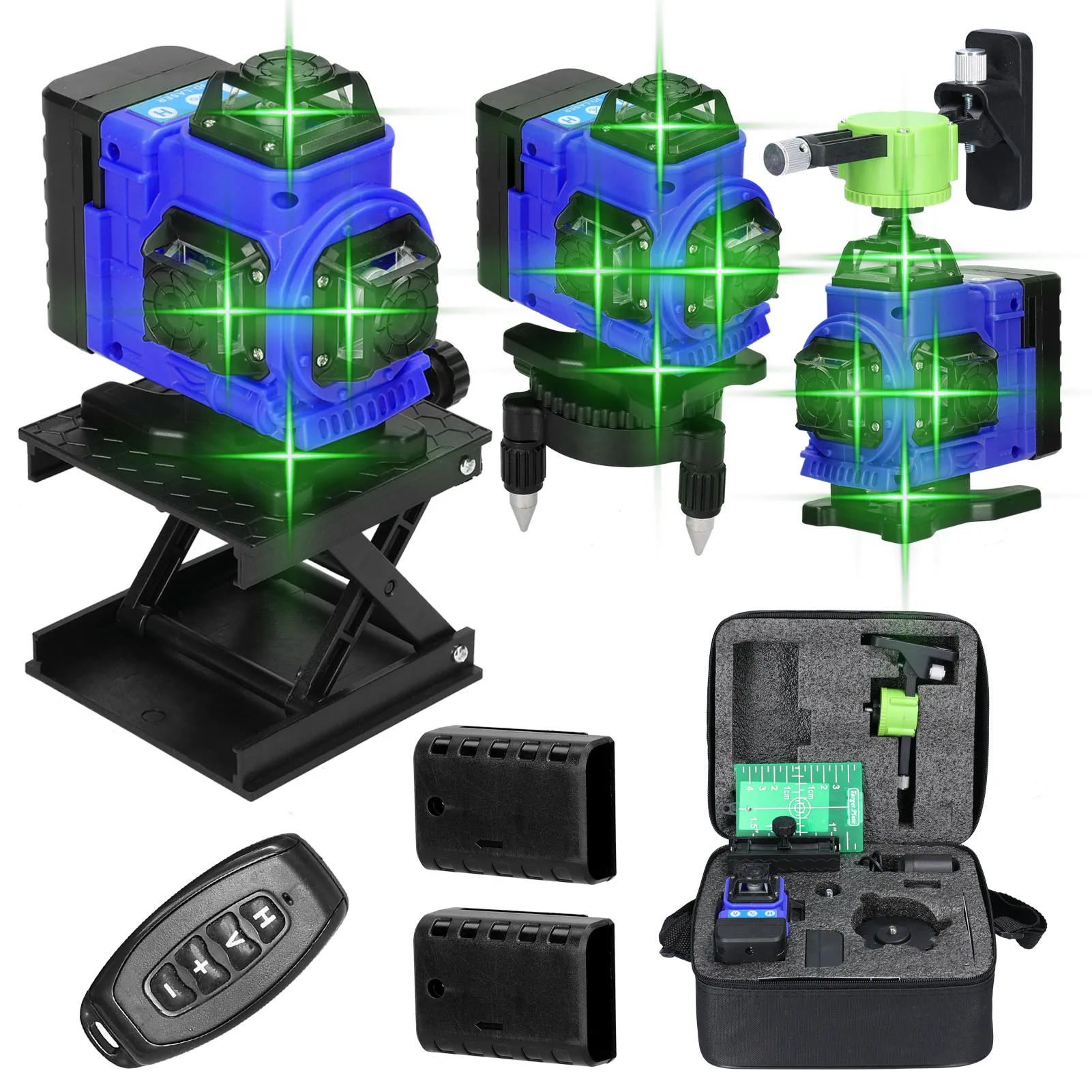 Multifunctional 12 /16 Lines Laser Level 3° Cross Line Laser Level Green Beam Lines Multifunction & Remote Control
Multifunctional 12 /16 Lines Laser Level 3° Cross Line Laser Level Green Beam Lines Multifunction & Remote Control