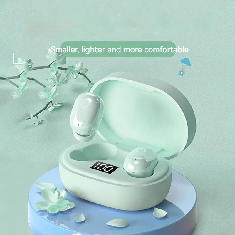 I12 Macaron E6S digital display wireless TWS bass in ear pro6 video game 5.1 binaural bluetooth ear
I12 Macaron E6S digital display wireless TWS bass in ear pro6 video game 5.1 binaural bluetooth ear